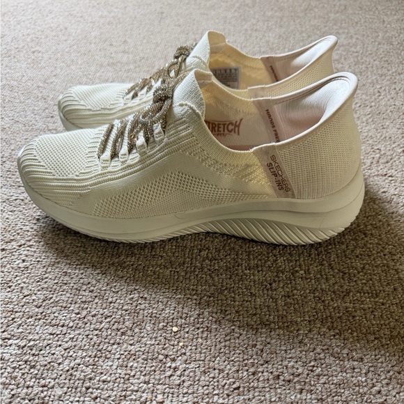 Skechers Slip-Ins: Ultra Flex 3.0 - Diamond Dreamer, cream size 8 - Picture 2 of 6